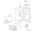 GE SMR04GAUACS refrigerator parts diagram