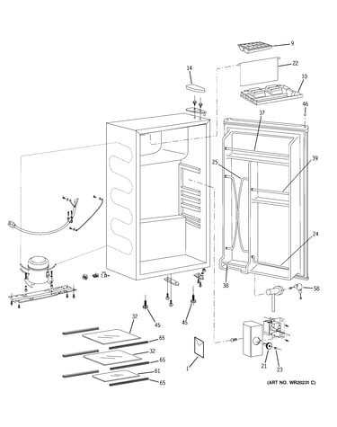 Refrigerator parts