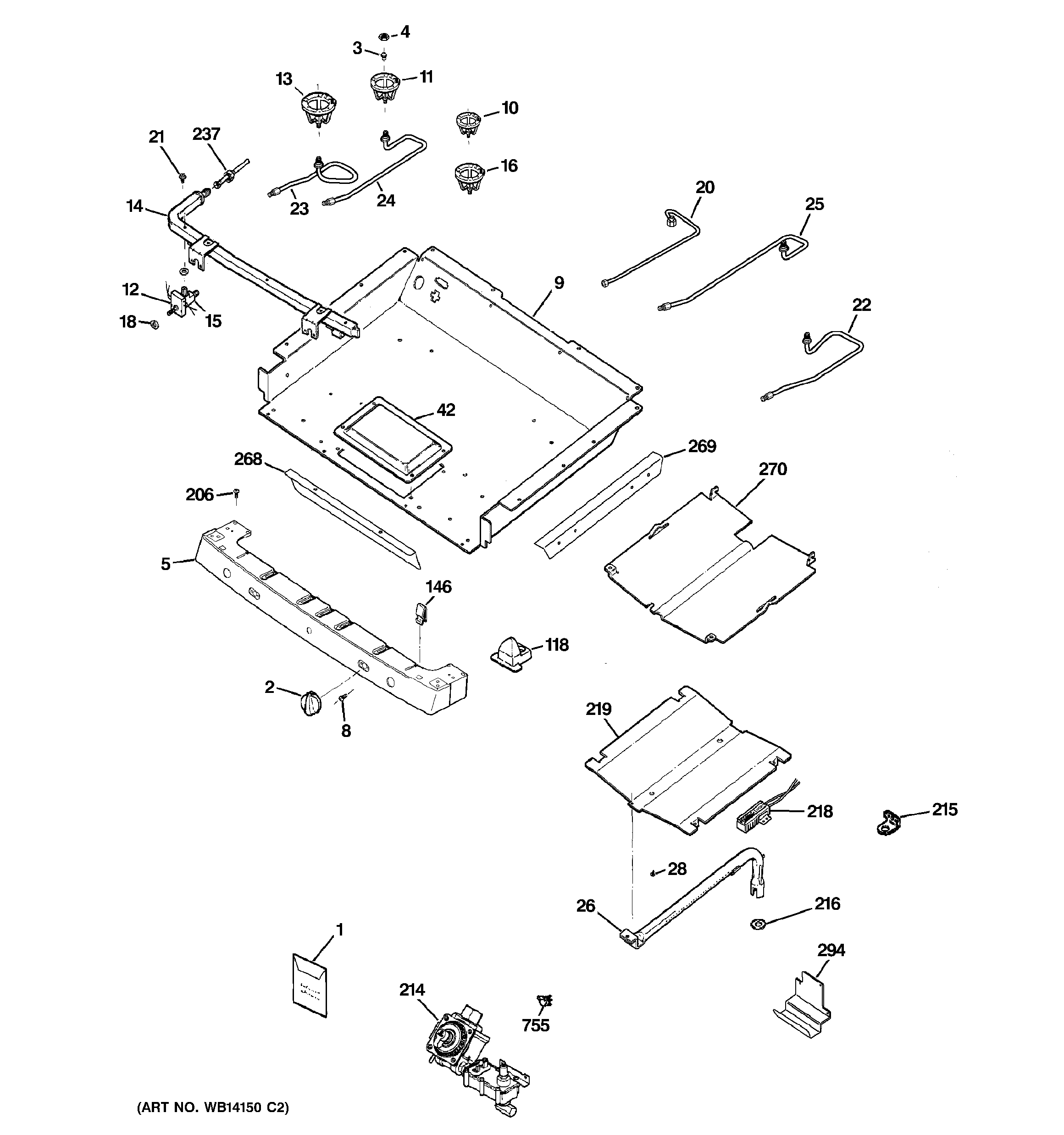 Gas & burner parts
