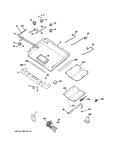 Gas & burner parts
