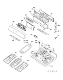 Control panel & cooktop