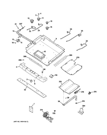 Gas & burner parts