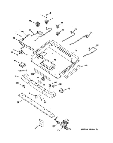 Gas & burner parts