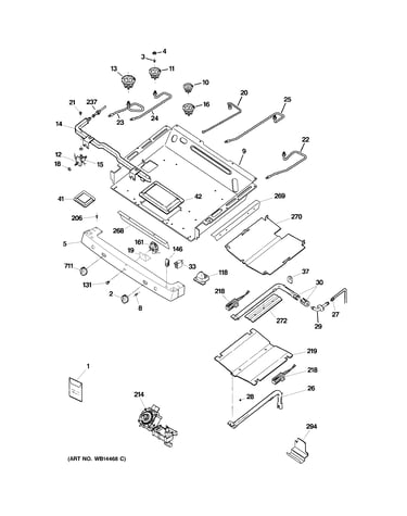 Gas & burner parts