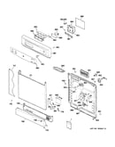 Escutcheon & door assembly