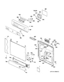 Escutcheon & door assembly