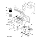 GE SCA2001FSS03 oven cavity parts diagram