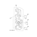 GE SCA2000FBB02 latch board parts diagram