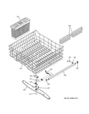 Upper rack assembly