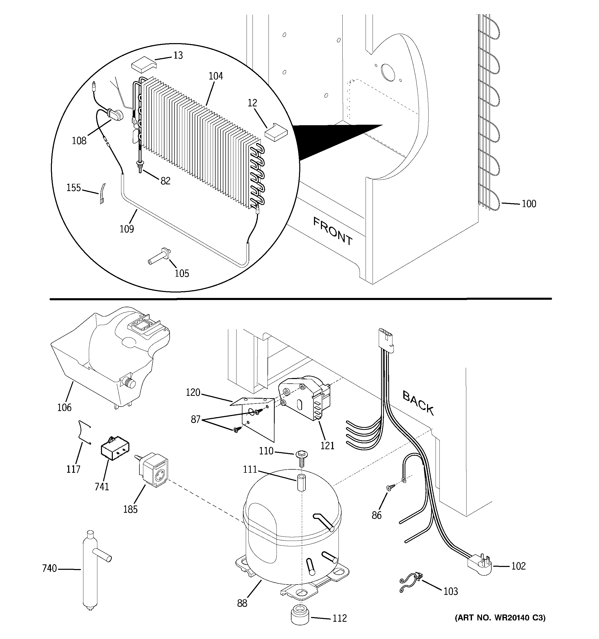 Unit parts