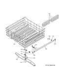 Upper rack assembly