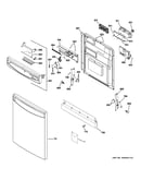 Escutcheon & door assembly