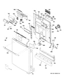 Escutcheon & door assembly