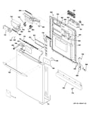 Escutcheon & door assembly