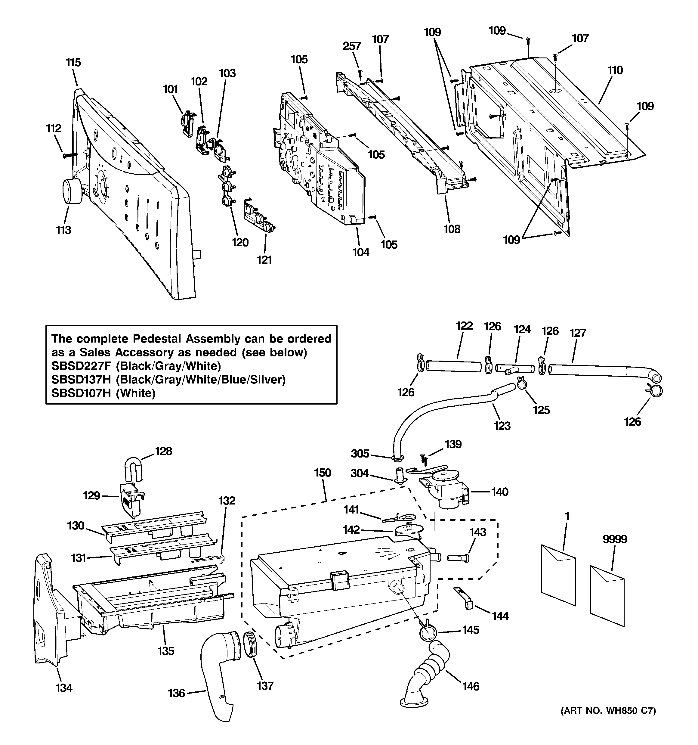 Controls & dispenser