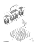 Lower rack assembly