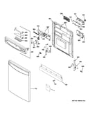 Escutcheon & door assembly
