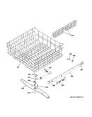 Upper rack assembly