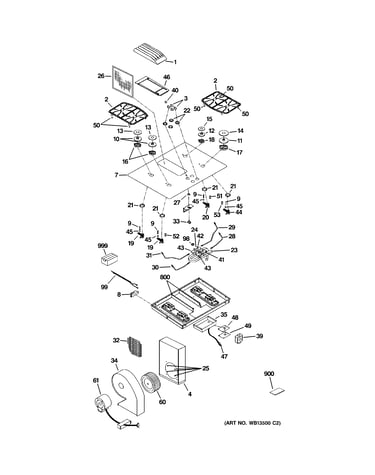 Control panel & cooktop