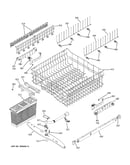 Upper rack assembly