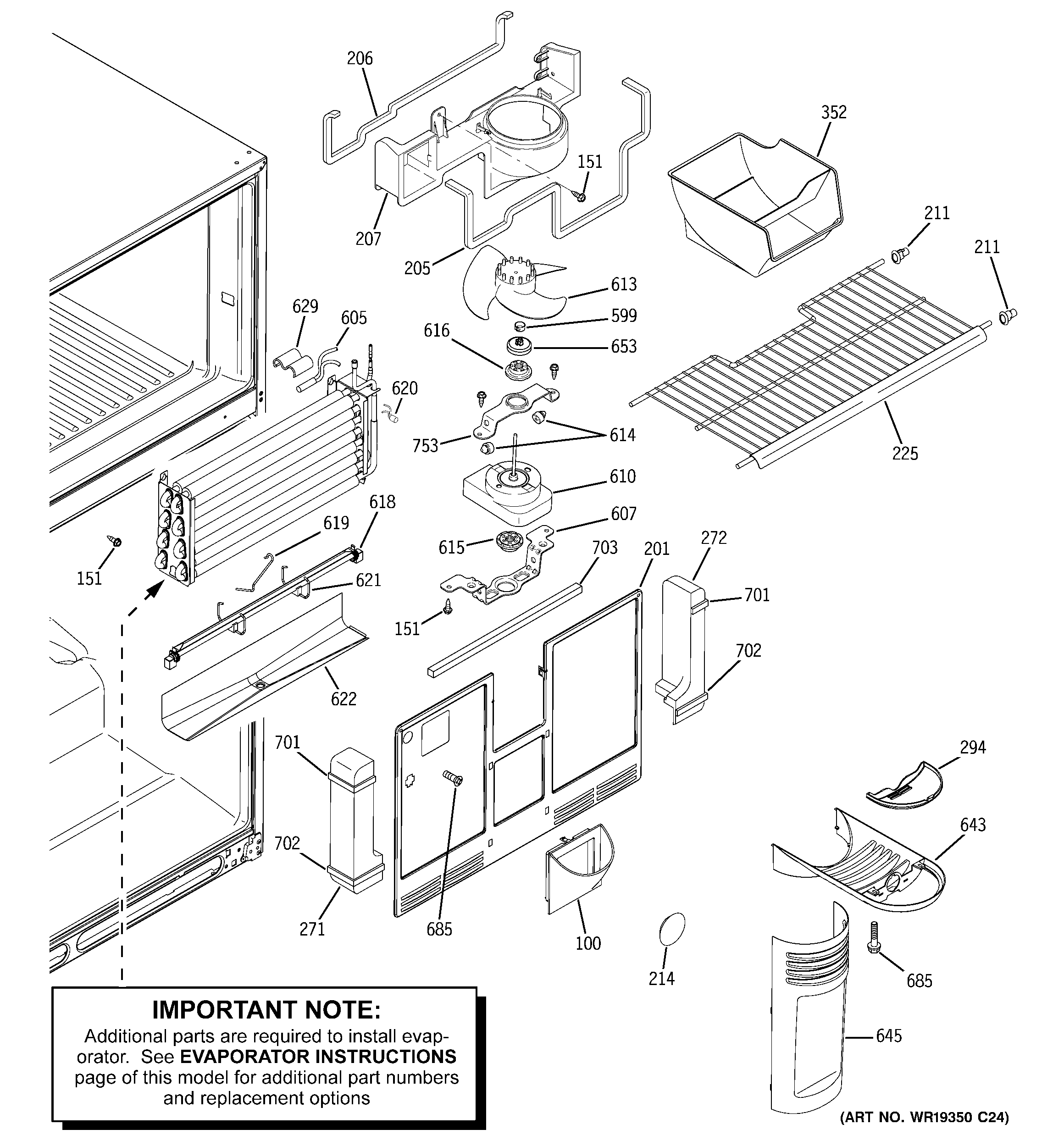 Freezer section
