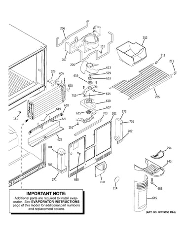Freezer section