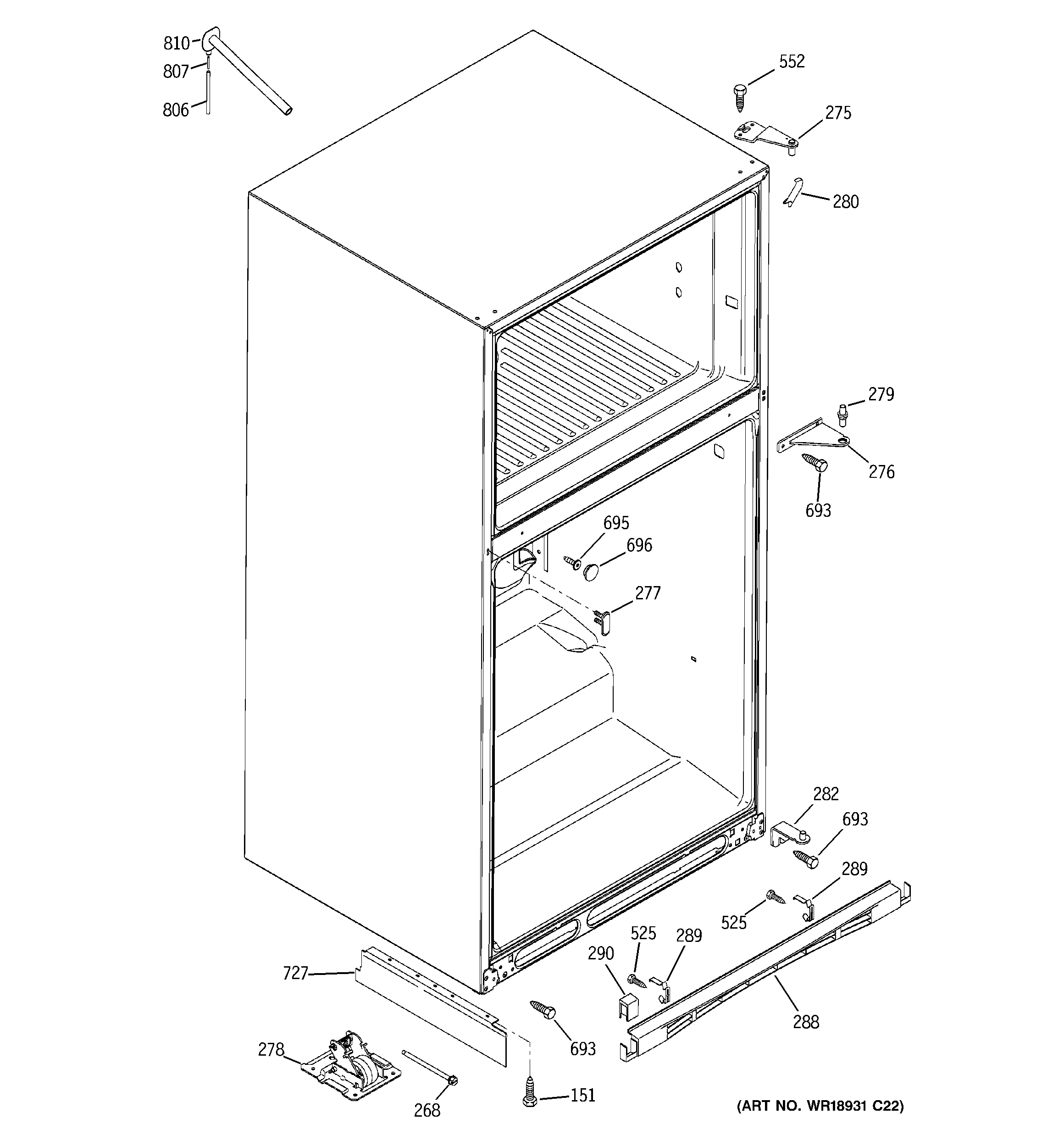 CASE PARTS