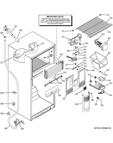 Freezer section