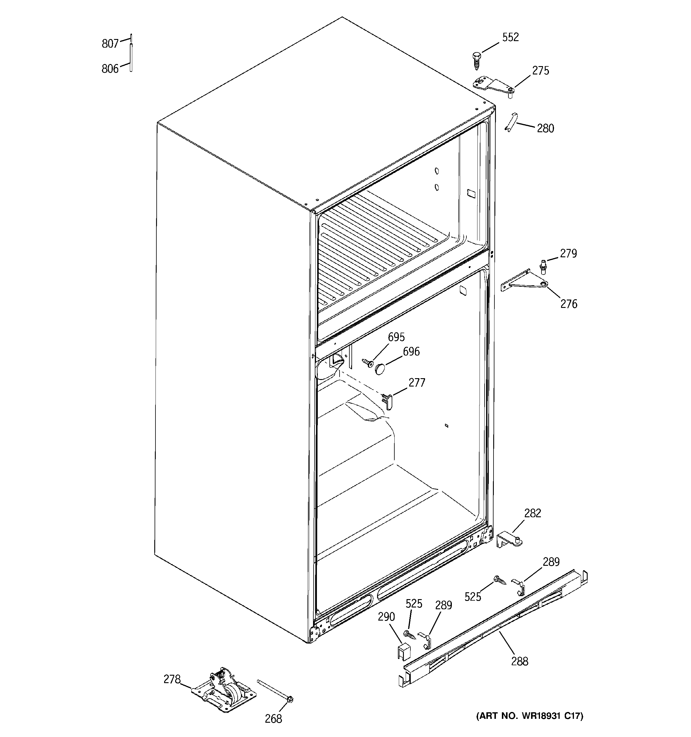 Case parts