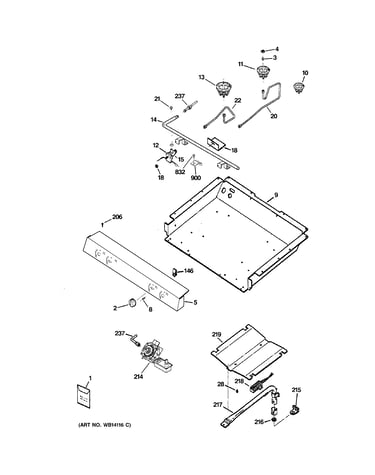 Gas & burner parts