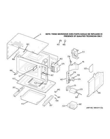 Microwave body parts