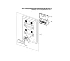 GE JT965BF2BB microwave control panel diagram
