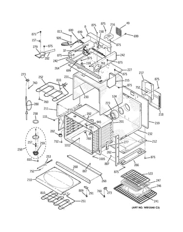 Body with microwave support