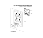 GE JT965CF4CC microwave control panel diagram