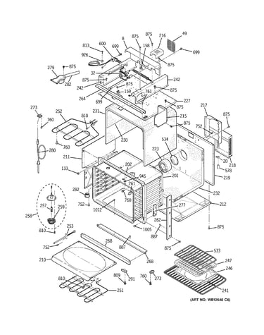 Body with microwave support