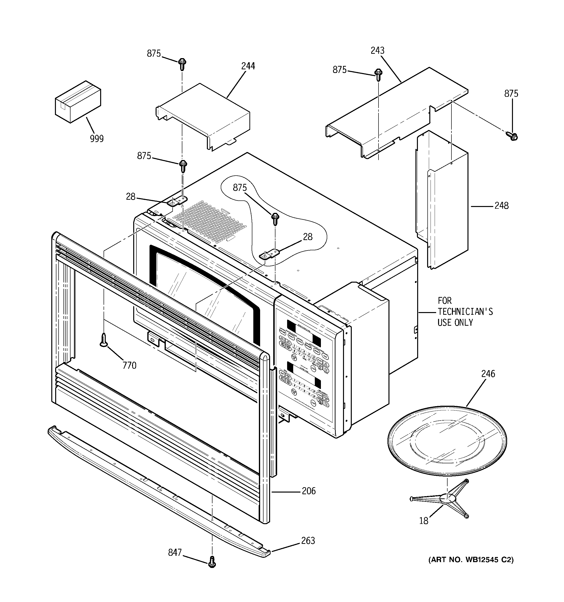 MICROWAVE ENCLOSURE