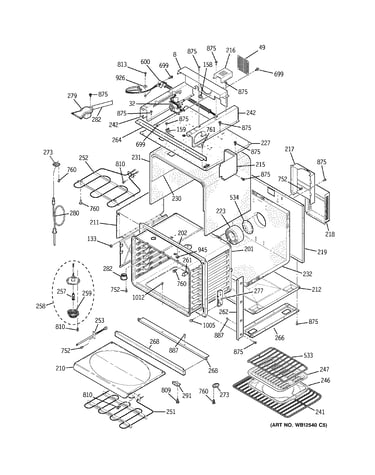 Body with microwave support