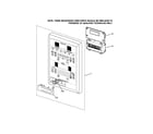GE JTP86WF2WW microwave control panel diagram