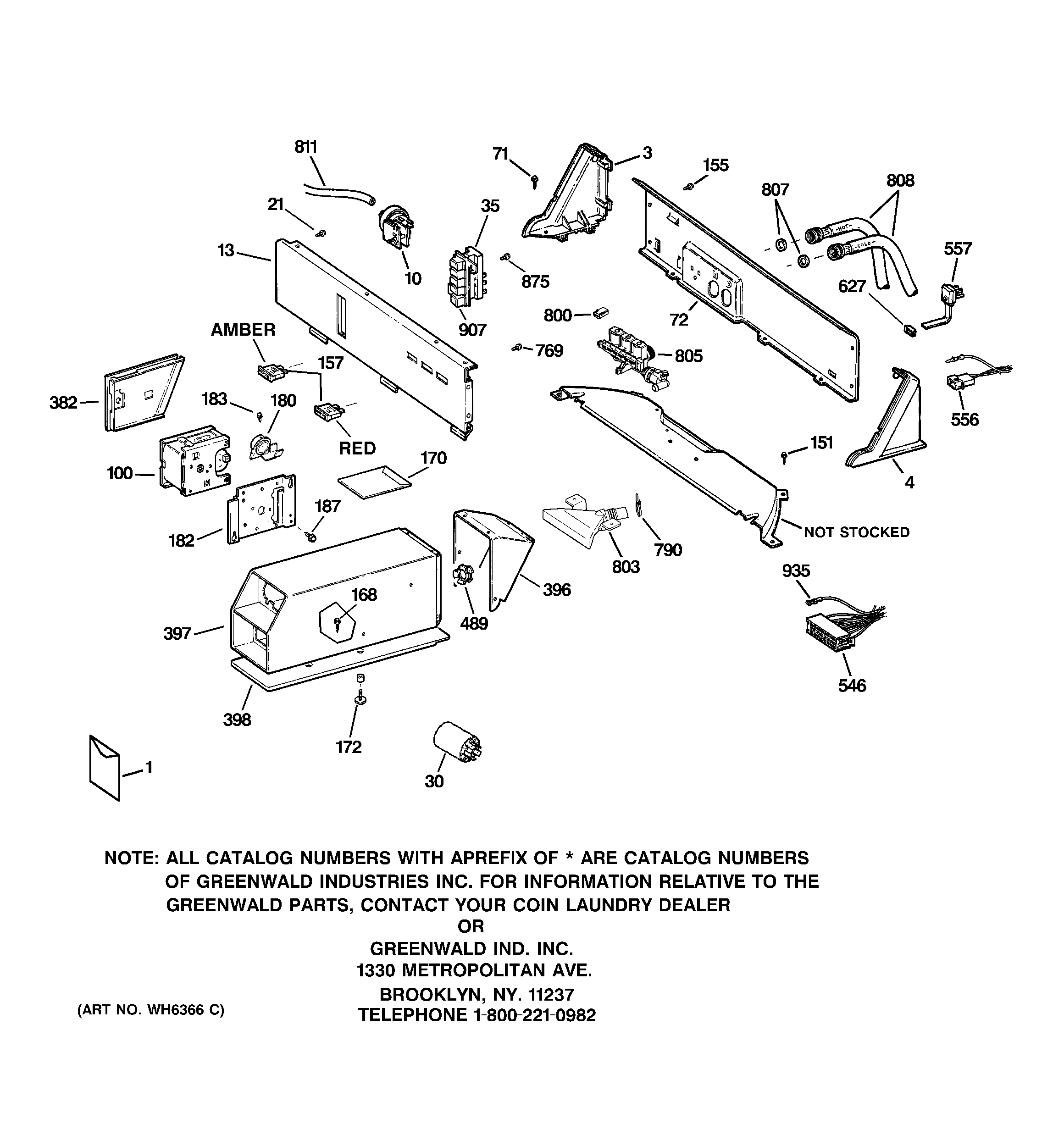 Controls & backsplash