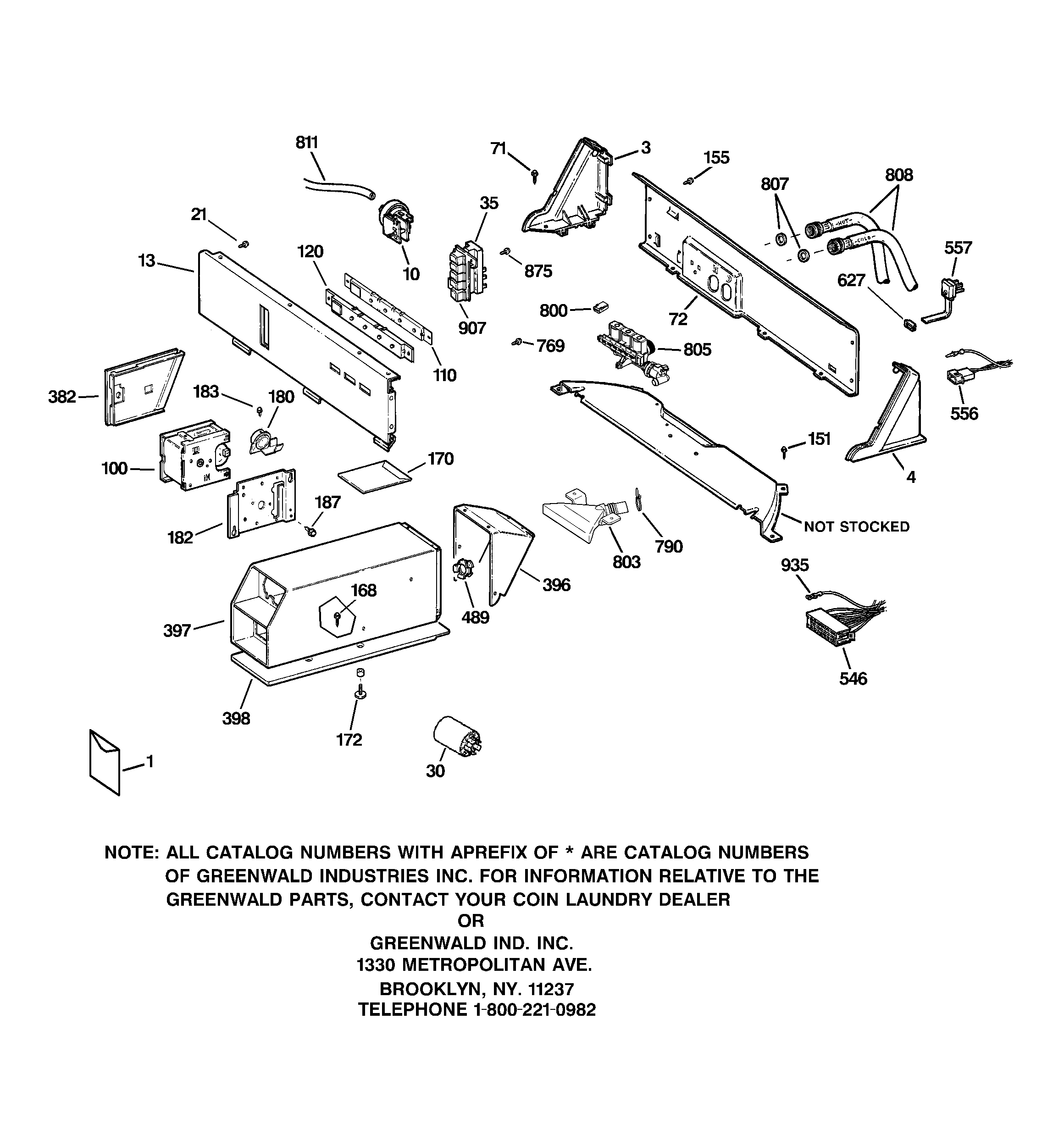 CONTROLS & BACKSPLASH