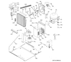 GE ZICP360SRESS sealed system & mother board diagram
