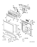 Escutcheon & door assembly