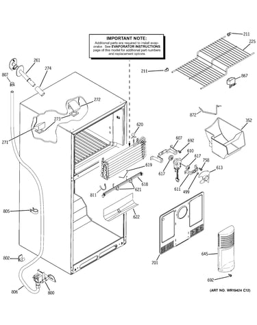 Freezer section