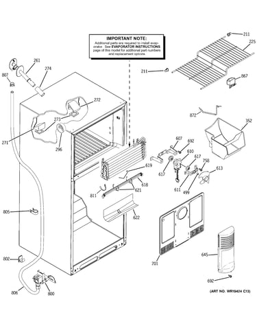 Freezer section
