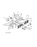 Washer/dryer control panel parts