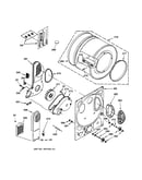 Dryer drum & back panel