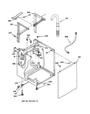 Washer cabinet parts