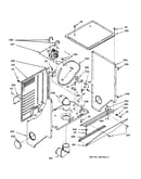 Dryer cabinet & motor parts