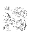 Dryer drum & back panel