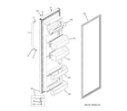 GE BSS25JSTCSS fresh food door diagram